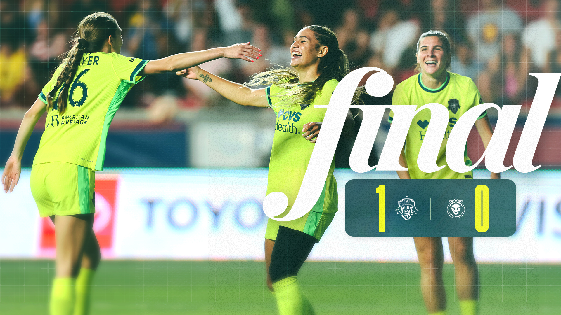 Recap: Spirit Stays Atop Table with 1-0 Win in Utah Featured Image