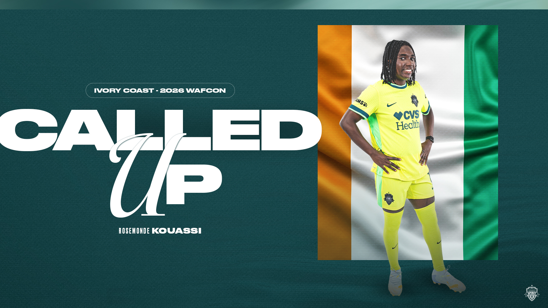 Washington Spirit Forward Rosemonde Kouassi Named to Ivory Coast Roster for 2026 Women’s Africa Cup of Nations Featured Image