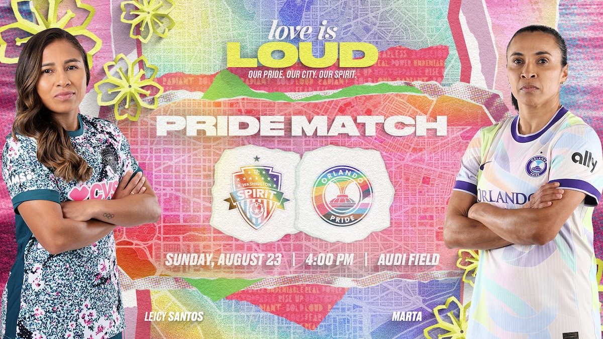KNOW BEFORE YOU GO: Love is Loud: Pride Match vs Orlando Pride Featured Image