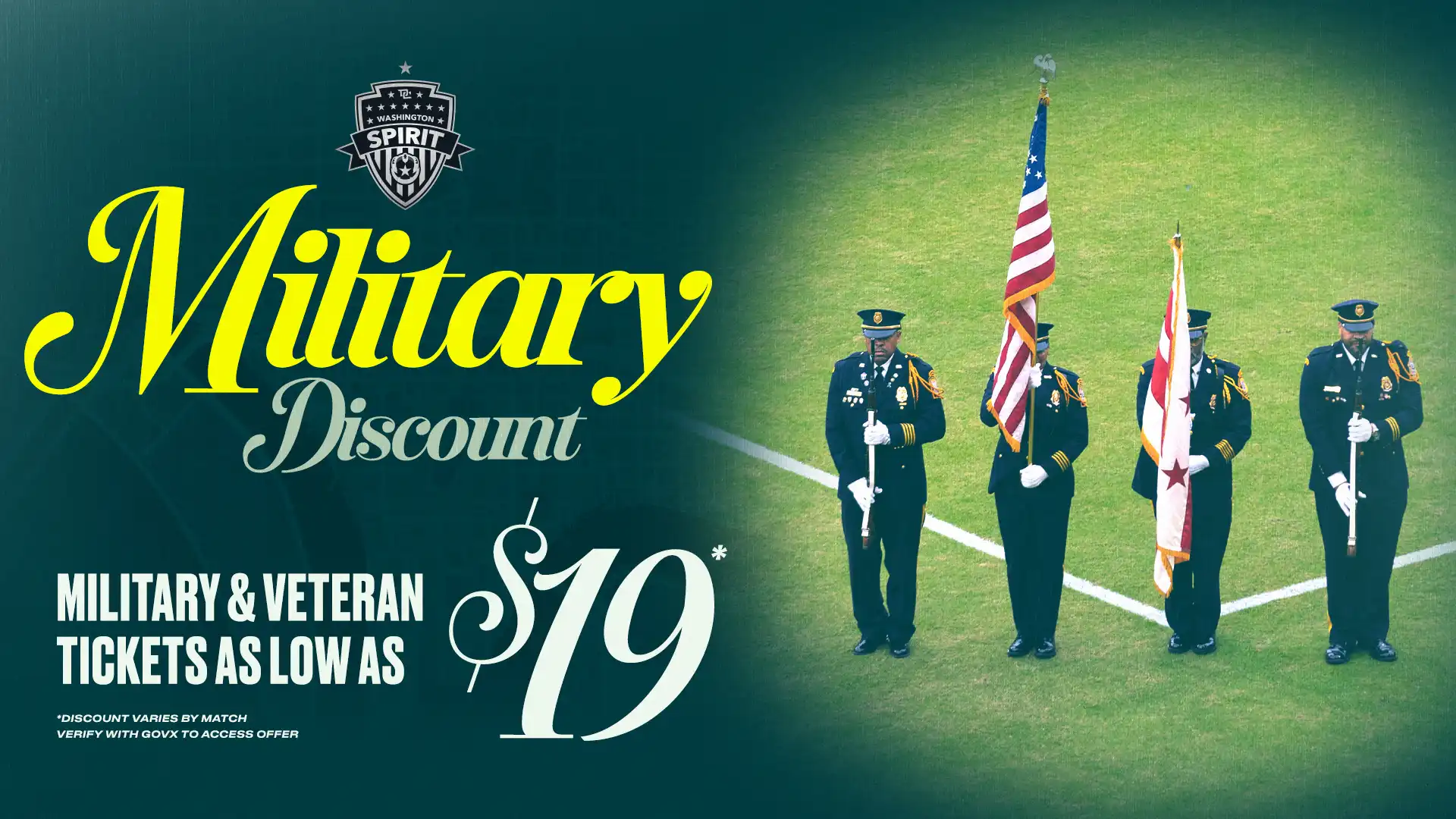 Military Discount graphic