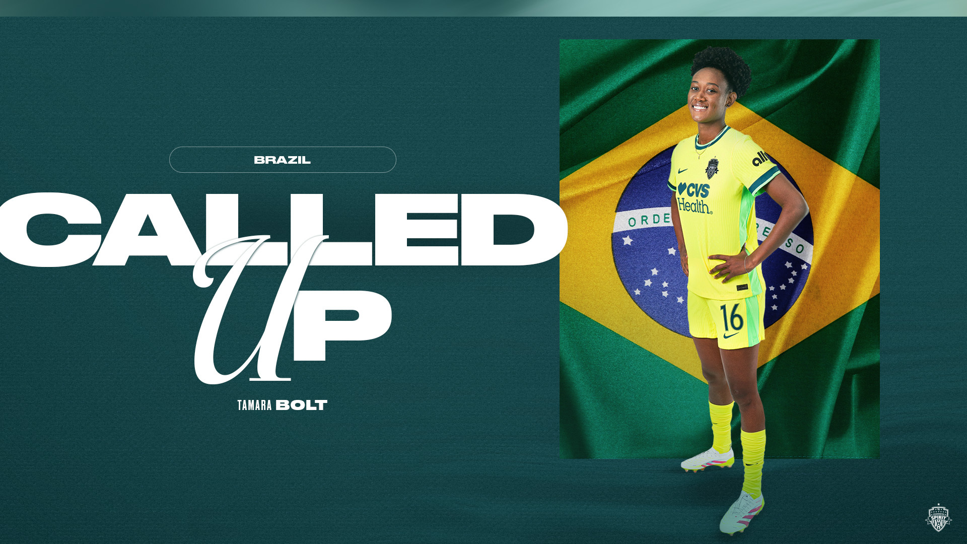Washington Spirit Forward Tamara Bolt Earns First Call-Up to Brazil Women’s National Team Featured Image