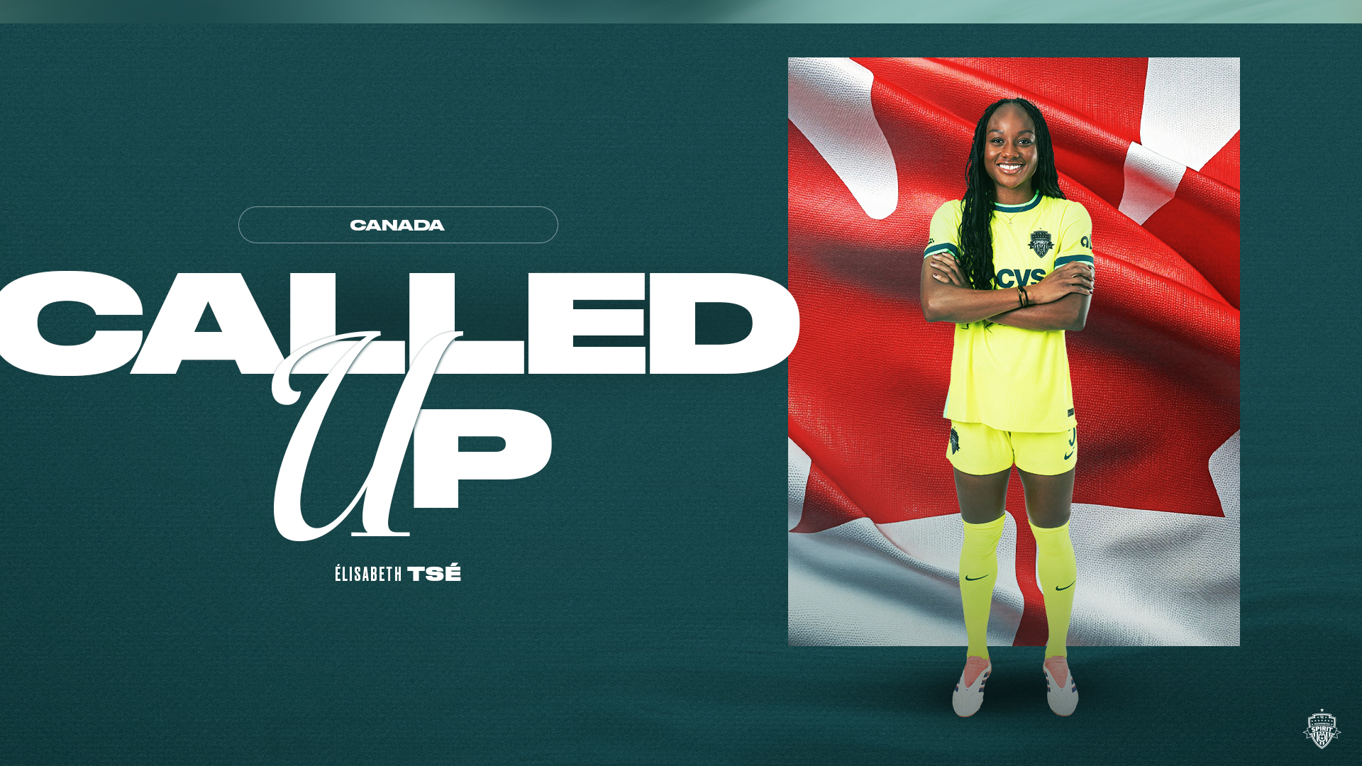 Washington Spirit Defender Élisabeth Tsé Named to Canada Women’s National Team Roster Featured Image